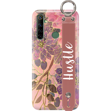 ETUI Z PASKIEM NA TELEFON REALME 6I JESIENNE KWIATY