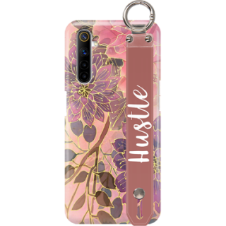 ETUI Z PASKIEM NA TELEFON REALME 6S JESIENNE KWIATY