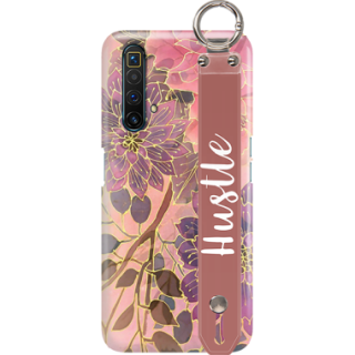 ETUI Z PASKIEM NA TELEFON REALME X3 SUPERZOOM JESIENNE KWIATY