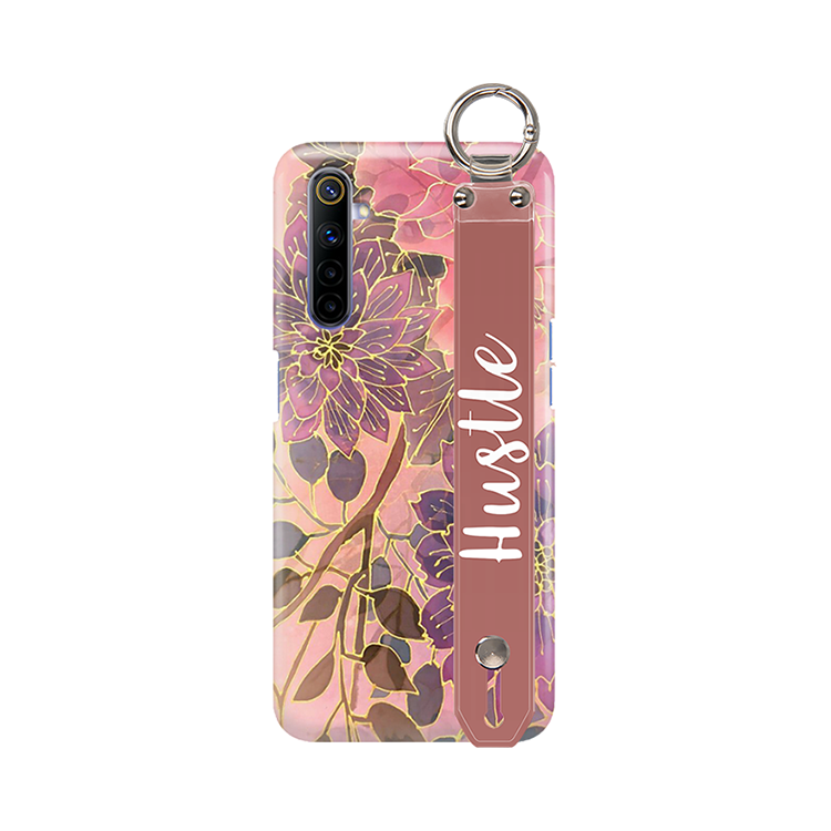 ETUI Z PASKIEM NA TELEFON REALME X50 JESIENNE KWIATY