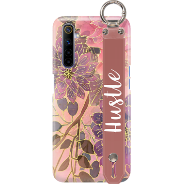 ETUI Z PASKIEM NA TELEFON REALME X50 JESIENNE KWIATY