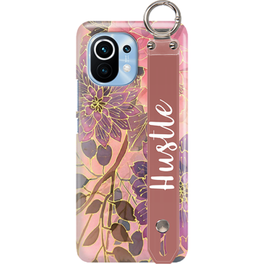 ETUI Z PASKIEM NA TELEFON XIAOMI MI 11 JESIENNE KWIATY