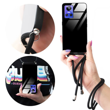ETUI CROSS GLAM NA TELEFON REALME GT NEO 3 BLACK