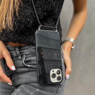 ETUI CROSS GLAM NA TELEFON APPLE IPHONE 12 / 12 PRO BLACK