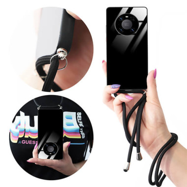 ETUI CROSS GLAM NA TELEFON HUAWEI MATE 40 PRO BLACK