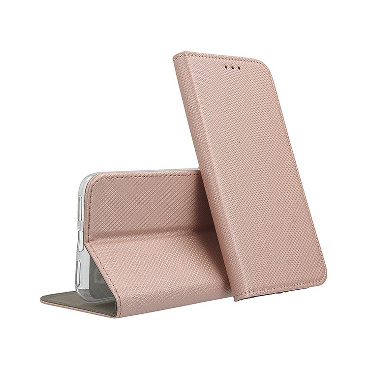 ETUI BOOK MAGNET NA TELEFON VIVO Y01 ROSE GOLD