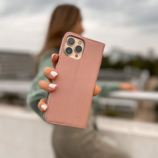 ETUI BOOK MAGNET NA TELEFON VIVO Y01 ROSE GOLD