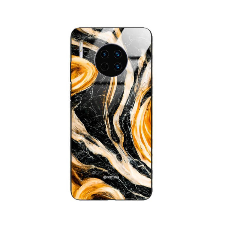 ETUI BLACK GLASS CASE NA TELEFON HUAWEI MATE 30 PRO ST_MAB-1