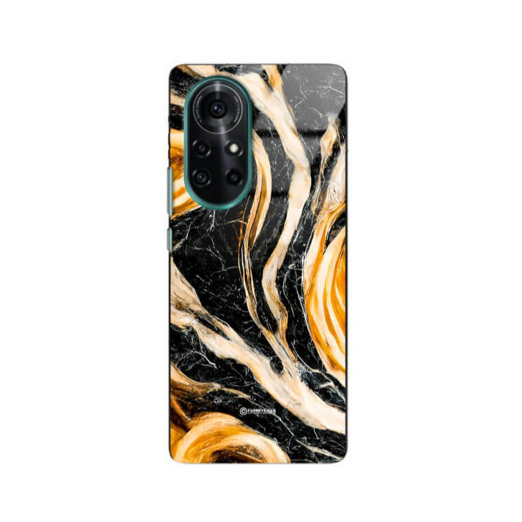 ETUI BLACK GLASS CASE NA TELEFON HUAWEI NOVA 8 ST_MAB-1