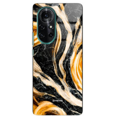 ETUI BLACK GLASS CASE NA TELEFON HUAWEI NOVA 8 ST_MAB-1