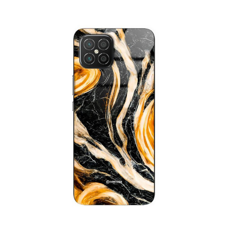 ETUI BLACK GLASS CASE NA TELEFON HUAWEI NOVA 8 SE ST_MAB-1