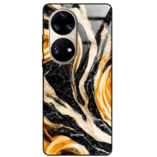 ETUI BLACK GLASS CASE NA TELEFON HUAWEI P50 PRO ST_MAB-1