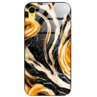 ETUI BLACK GLASS CASE NA TELEFON APPLE IPHONE XR ST_MAB-1