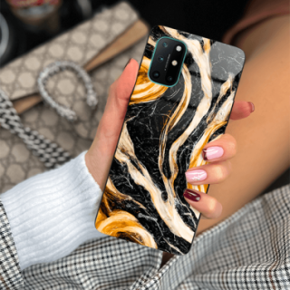 ETUI BLACK GLASS CASE NA TELEFON ONEPLUS 8T ST_MAB-1