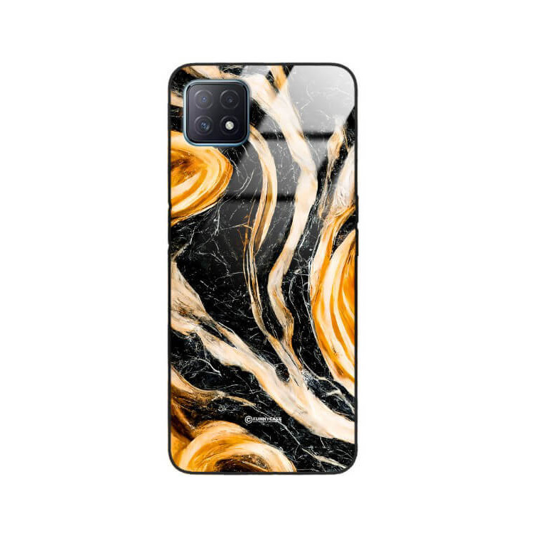 ETUI BLACK GLASS CASE NA TELEFON OPPO A72 5G ST_MAB-1