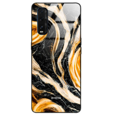 ETUI BLACK GLASS CASE NA TELEFON OPPO FIND X2 ST_MAB-1