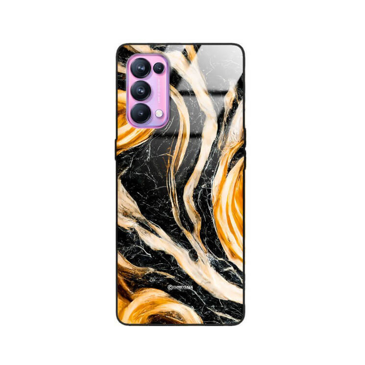 ETUI BLACK GLASS CASE NA TELEFON OPPO RENO 5 PRO ST_MAB-1