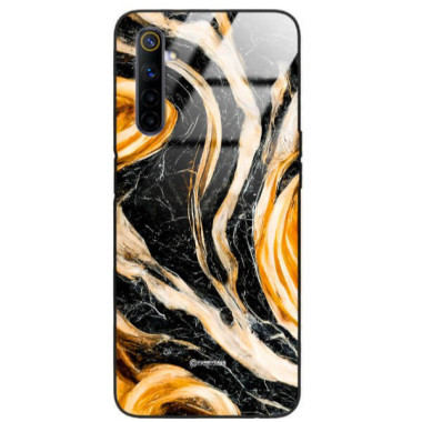 ETUI BLACK GLASS CASE NA TELEFON REALME 6 ST_MAB-1