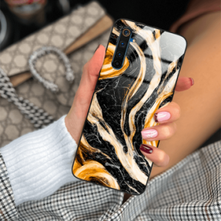 ETUI BLACK GLASS CASE NA TELEFON REALME 6 PRO ST_MAB-1