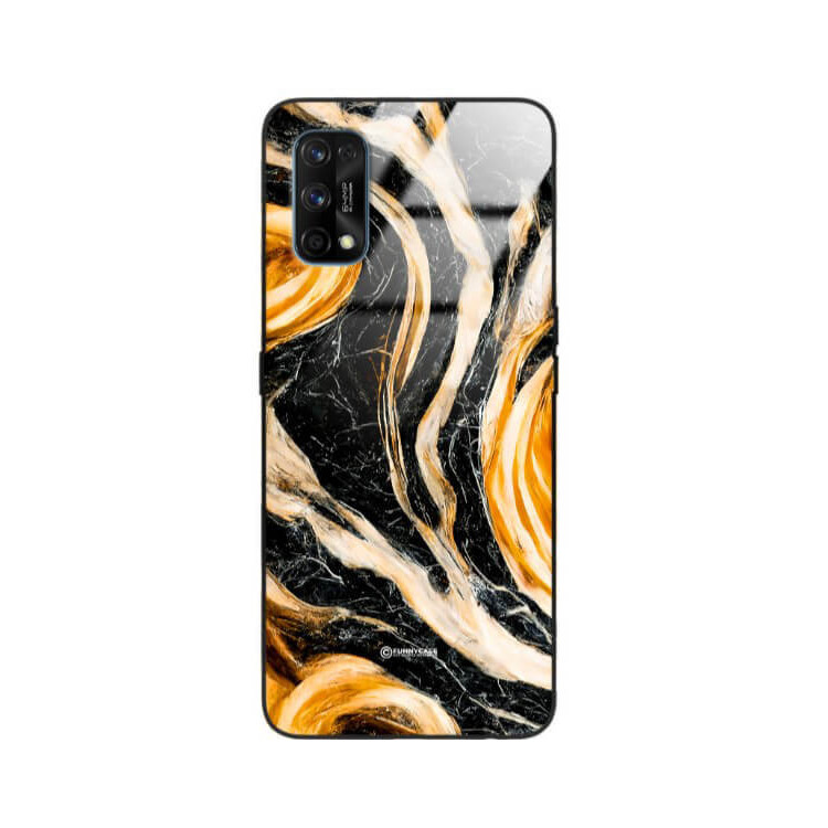 ETUI BLACK GLASS CASE NA TELEFON REALME 7 PRO ST_MAB-1