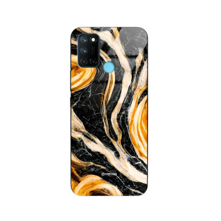 ETUI BLACK GLASS CASE NA TELEFON REALME 7i / C17 ST_MAB-1