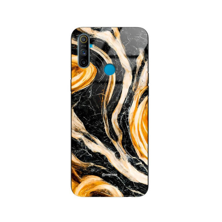 ETUI BLACK GLASS CASE NA TELEFON REALME C3 ST_MAB-1