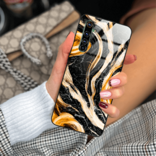 ETUI BLACK GLASS CASE NA TELEFON REALME X50 PRO ST_MAB-1