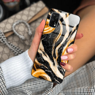 ETUI BLACK GLASS CASE NA TELEFON REALME X7 ST_MAB-1