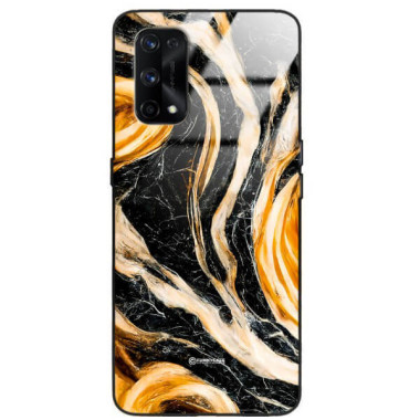 ETUI BLACK GLASS CASE NA TELEFON REALME X7 PRO ST_MAB-1