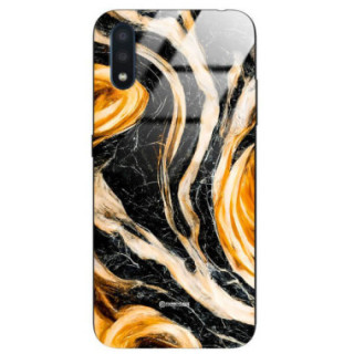 ETUI BLACK GLASS CASE NA TELEFON SAMSUNG GALAXY A01 ST_MAB-1