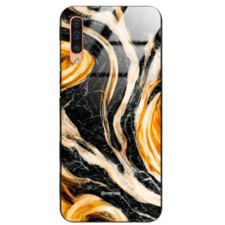 ETUI BLACK GLASS CASE NA TELEFON SAMSUNG GALAXY A50 A30s A50s ST_MAB-1