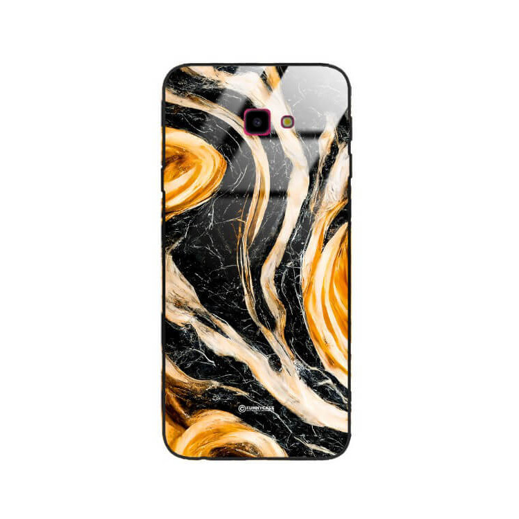 ETUI BLACK GLASS CASE NA TELEFON SAMSUNG GALAXY J4 PLUS 2018 ST_MAB-1 ETUI BLACK GLASS CASE NA TELEFON SAMSUNG GALAXY J4 PLUS 2018 ST_MAB-1