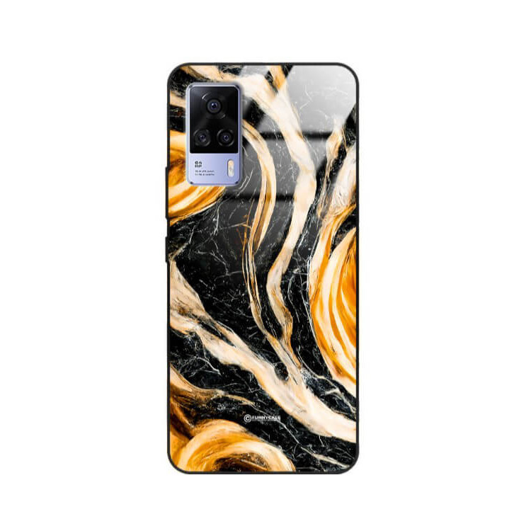 ETUI BLACK GLASS CASE NA TELEFON VIVO S9E ST_MAB-1
