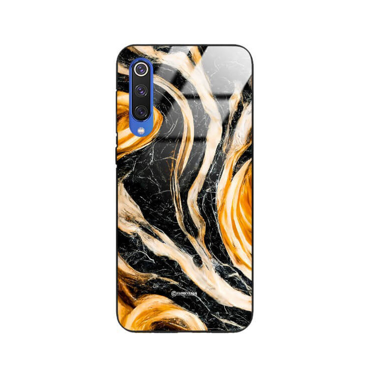 ETUI BLACK GLASS CASE NA TELEFON XIAOMI Mi 9 SE ST_MAB-1