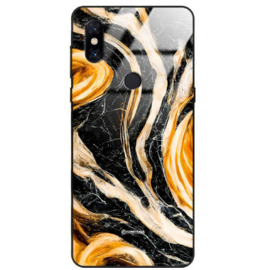 ETUI BLACK GLASS CASE NA TELEFON XIAOMI Mi MIX 3 ST_MAB-1