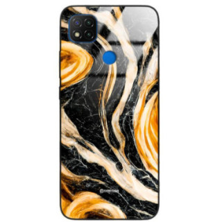 ETUI BLACK GLASS CASE NA TELEFON XIAOMI REDMI 9C ST_MAB-1