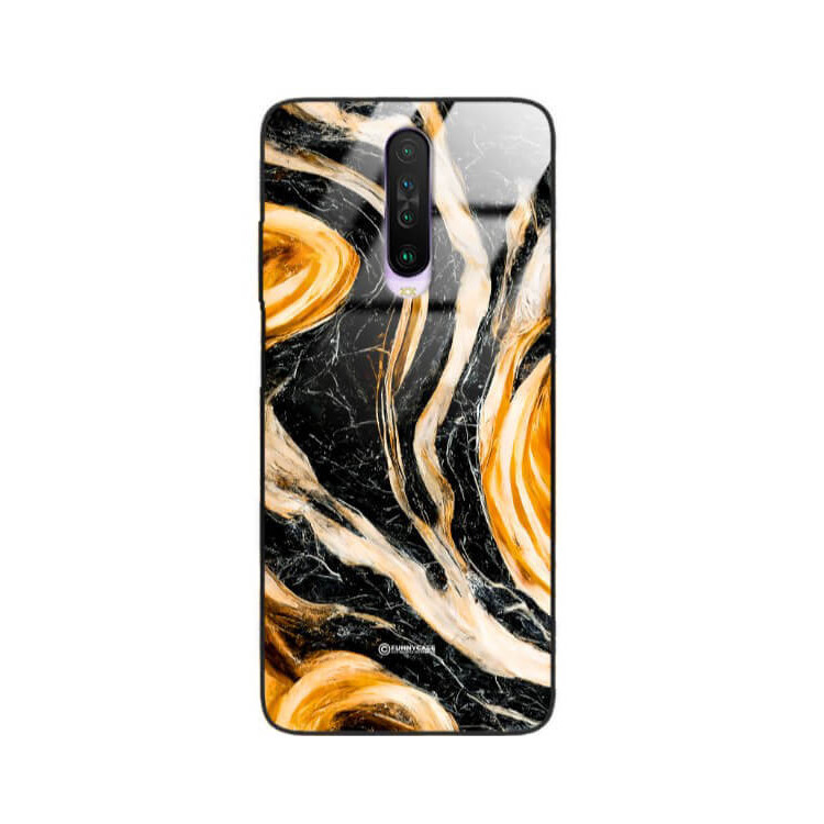 ETUI BLACK GLASS CASE NA TELEFON XIAOMI REDMI K30 ST_MAB-1