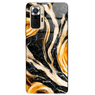 ETUI BLACK GLASS CASE NA TELEFON XIAOMI REDMI NOTE 10 PRO ST_MAB-1