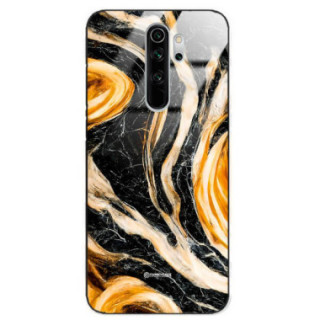 ETUI BLACK GLASS CASE NA TELEFON XIAOMI REDMI NOTE 8 PRO ST_MAB-1