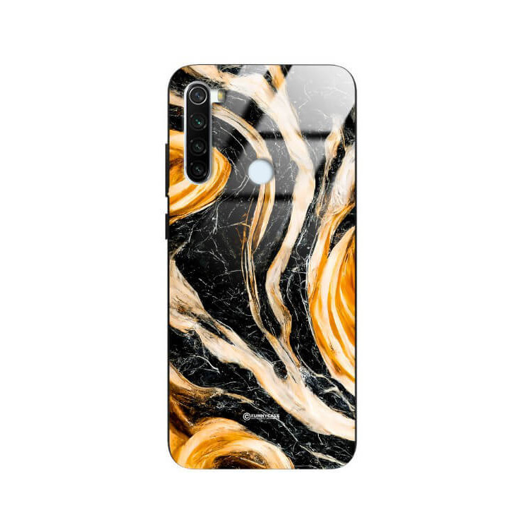 ETUI BLACK GLASS CASE NA TELEFON XIAOMI REDMI NOTE 8T ST_MAB-1