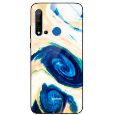 ETUI BLACK GLASS CASE NA TELEFON HUAWEI NOVA 5i / P20 LITE 2019 ST_MAB-2