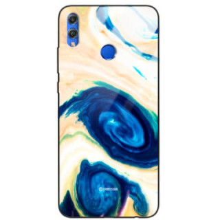 ETUI BLACK GLASS CASE NA TELEFON HUAWEI HONOR 8X ST_MAB-2