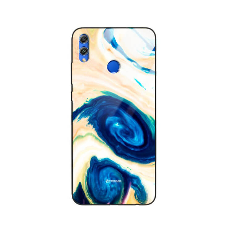 ETUI BLACK GLASS CASE NA TELEFON HUAWEI HONOR 8X ST_MAB-2