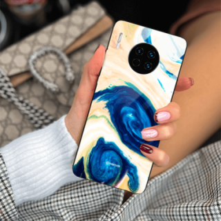 ETUI BLACK GLASS CASE NA TELEFON HUAWEI MATE 30 ST_MAB-2