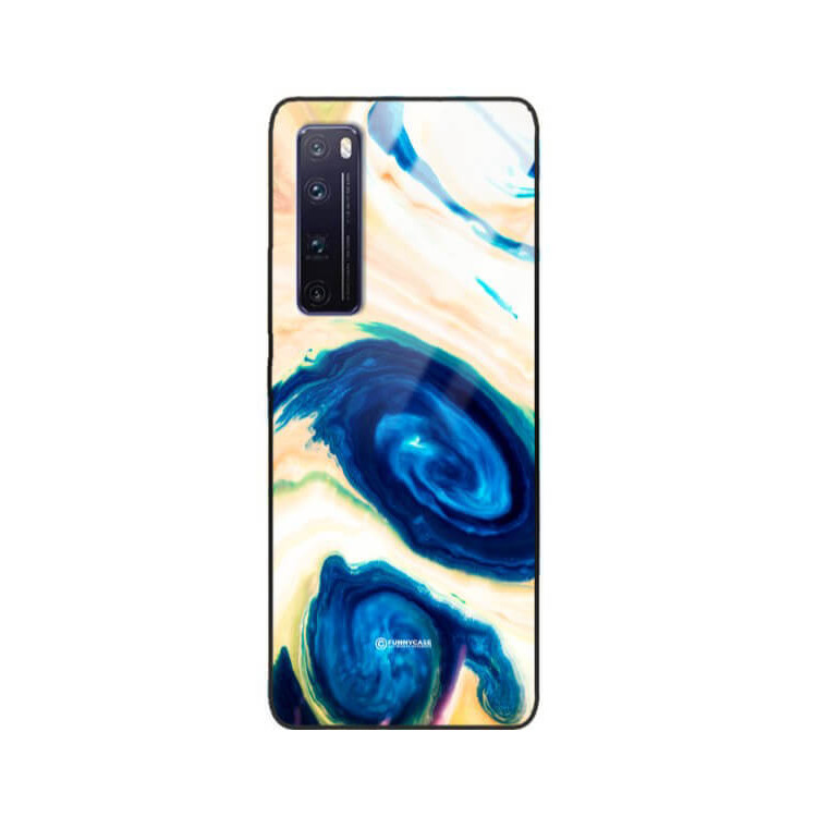 ETUI BLACK GLASS CASE NA TELEFON HUAWEI NOVA 7 PRO ST_MAB-2