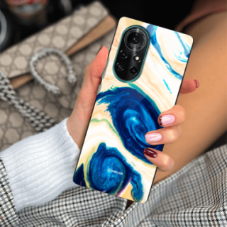 ETUI BLACK GLASS CASE NA TELEFON HUAWEI NOVA 8 PRO ST_MAB-2