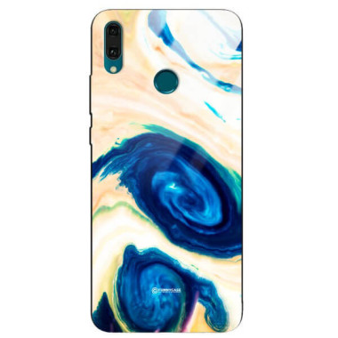 ETUI BLACK GLASS CASE NA TELEFON HUAWEI Y9 2019 ST_MAB-2