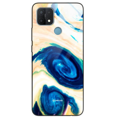 ETUI BLACK GLASS CASE NA TELEFON OPPO A15 / A15s / A35 ST_MAB-2