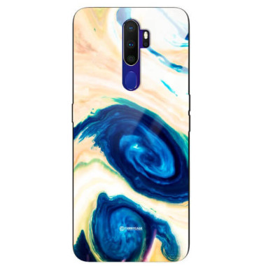 ETUI BLACK GLASS CASE NA TELEFON OPPO A5 2020 / A9 2020 / A11 ST_MAB-2