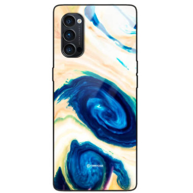 ETUI BLACK GLASS CASE NA TELEFON OPPO RENO 4 PRO ST_MAB-2